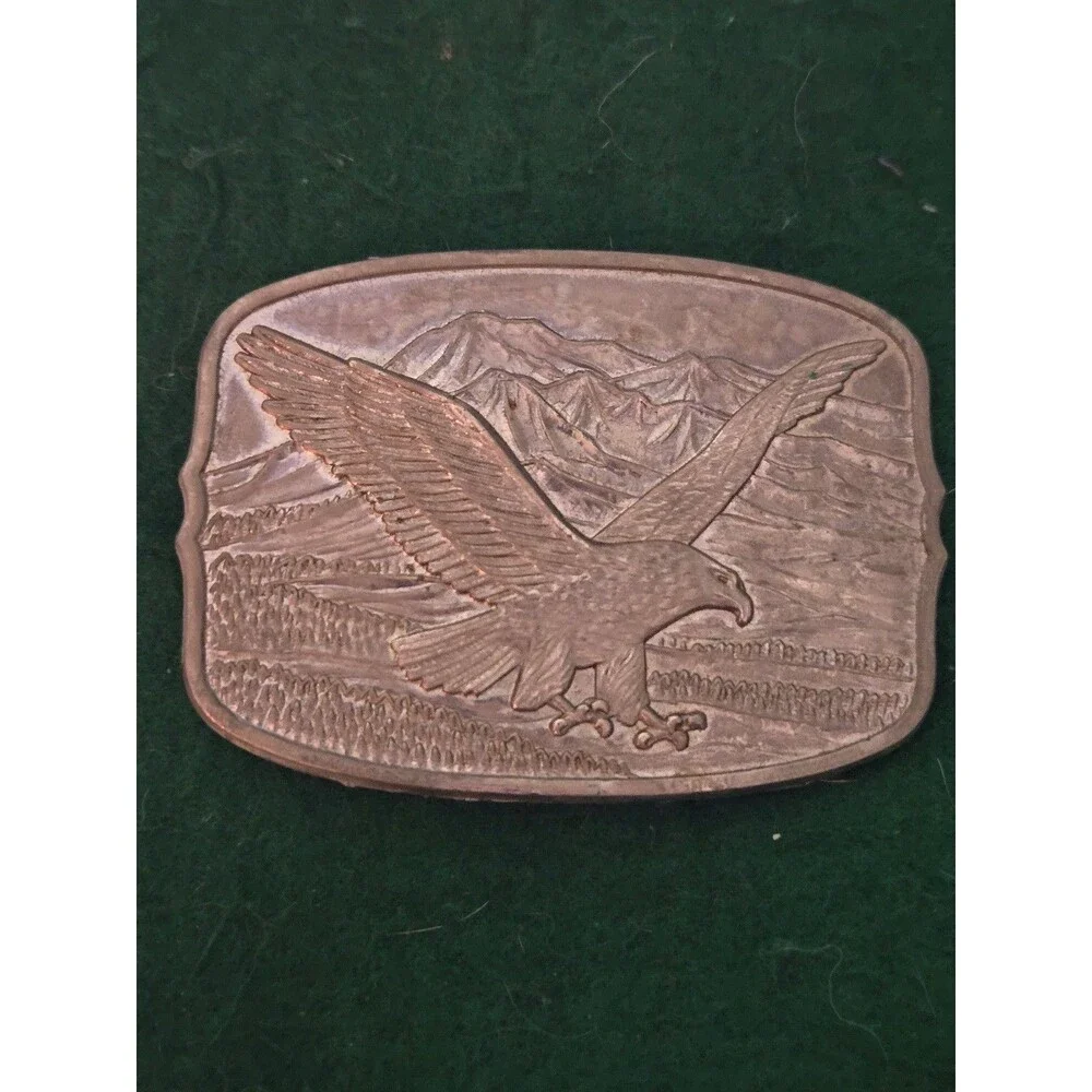 Vintage Eagle Belt Buckle (O-14)